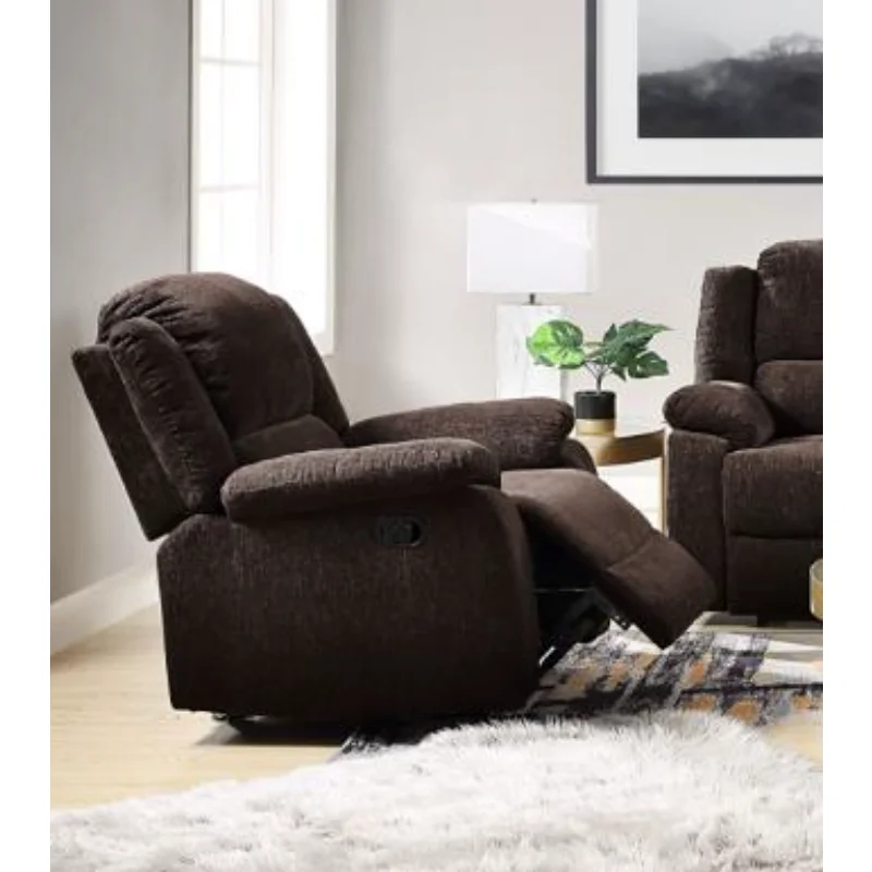 

ACME Madden Glider Recliner\ Brown Chenille 55447 Brown Chenille [US Stock]