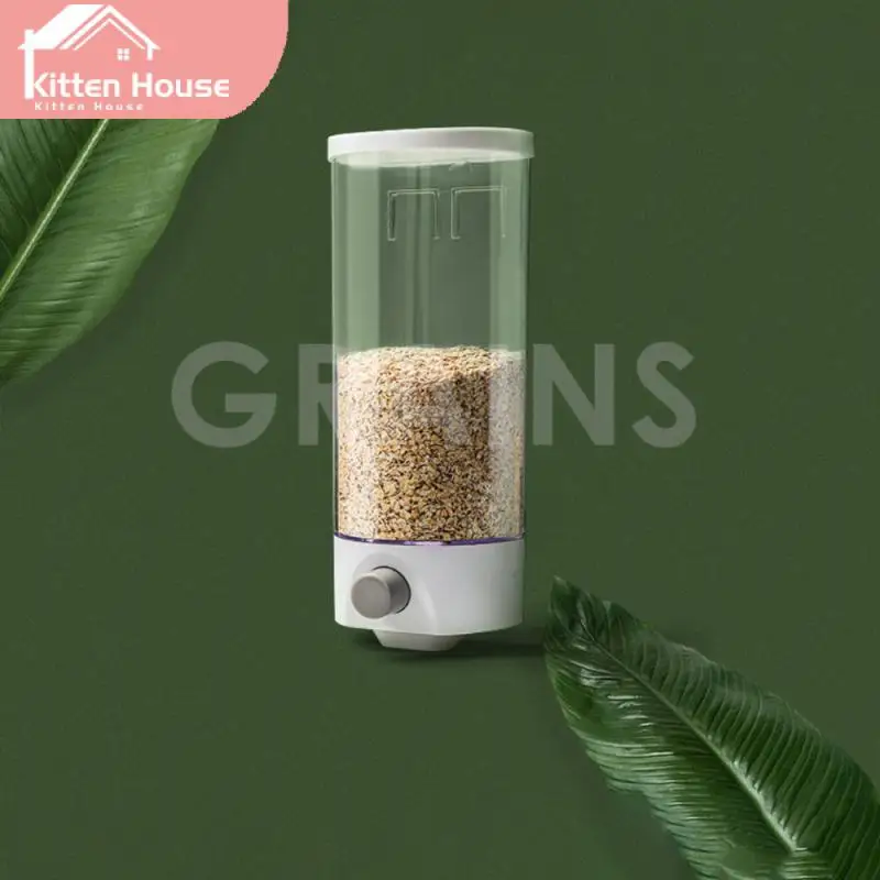 

1/1.5L Food Storage Container Transparent Sealed Moisture-proof Insect-proof Miscellaneous Grain Storage Tank Kitchen Tools