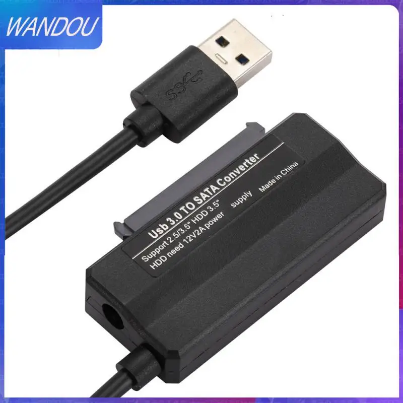 

Computer Accessories Hard Disk Adapter Sata To Usb Durable Adapter Cable Black Compatible Drive Cable Cable Hard Disk Cable