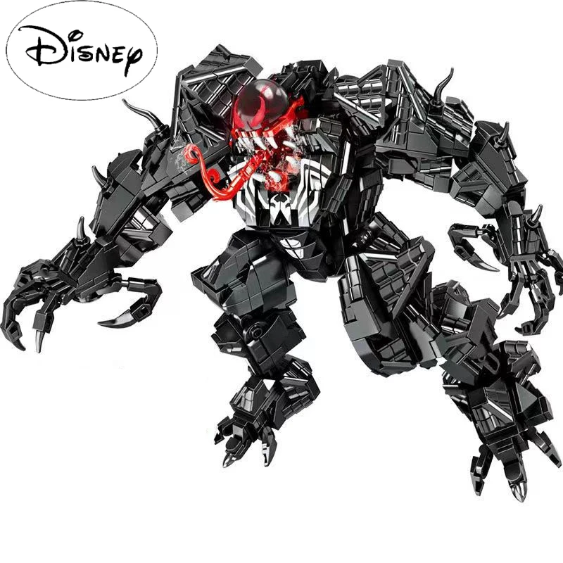 

Disney Popular Marvel Superhero Movie Carnage Battle Venom Model Building Block Set Classic Doll Children's Toy Gift