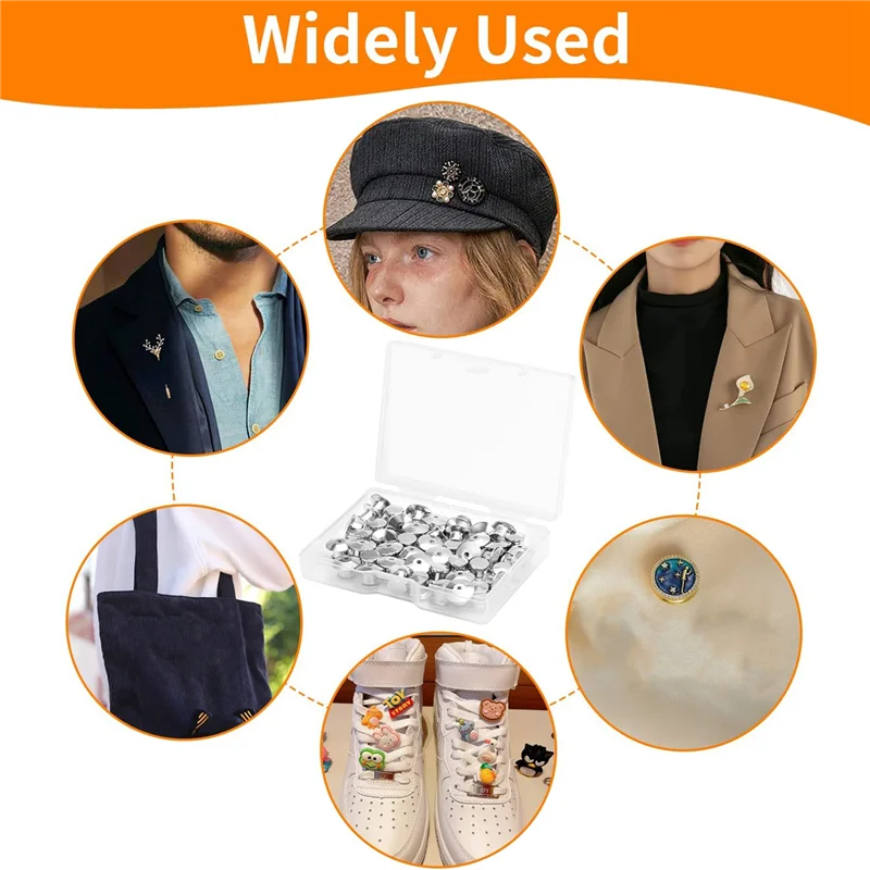 100 шт. фиксирующий штифт фиксирующая пряжка используется для фиксации задней