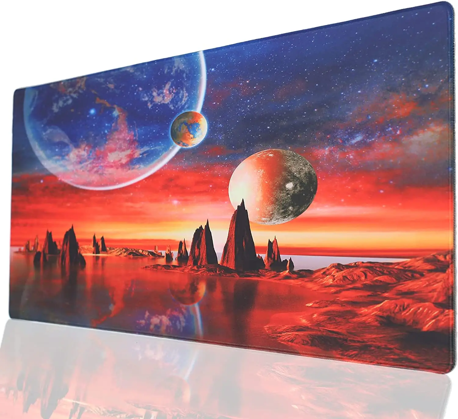 Игровой коврик для мыши Galaxy большой клавиатуры и XL игровой Настольный