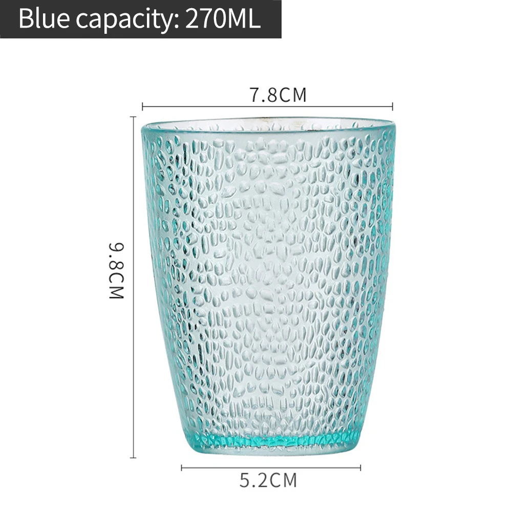 

Glass Acrylic Cup Creative Crystal Tea Cup Color Beer Drinking Cup Suit Restaurant Drop-resistant Water Cup Frosted Beer Cup