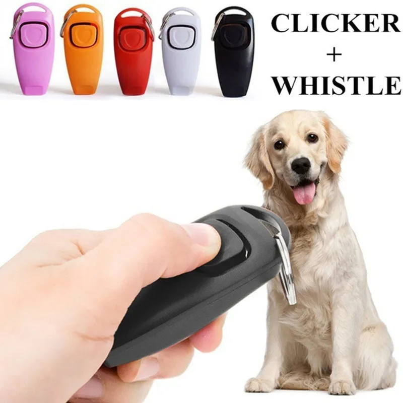 

Dog Stop Barking Aid Training Clicker Clicker Key Supplies Trainer Dog Pet In With Ring 1 Tool Dog 2 Training Pet Puppy Whistle