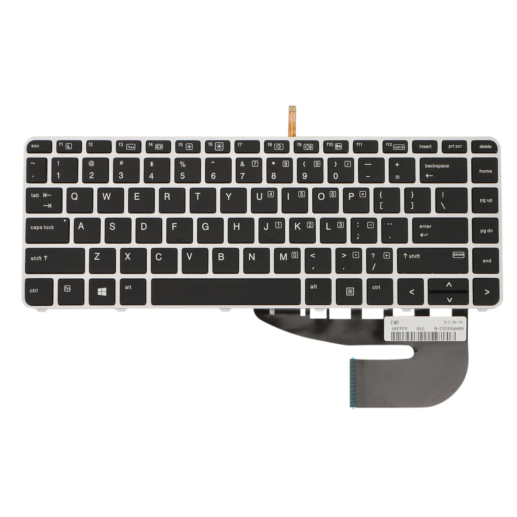 

Подходит для HP EliteBook 840, G3 745, G3 745, G4 840, G4 848, G4 без мыши, английская клавиатура с подсветкой