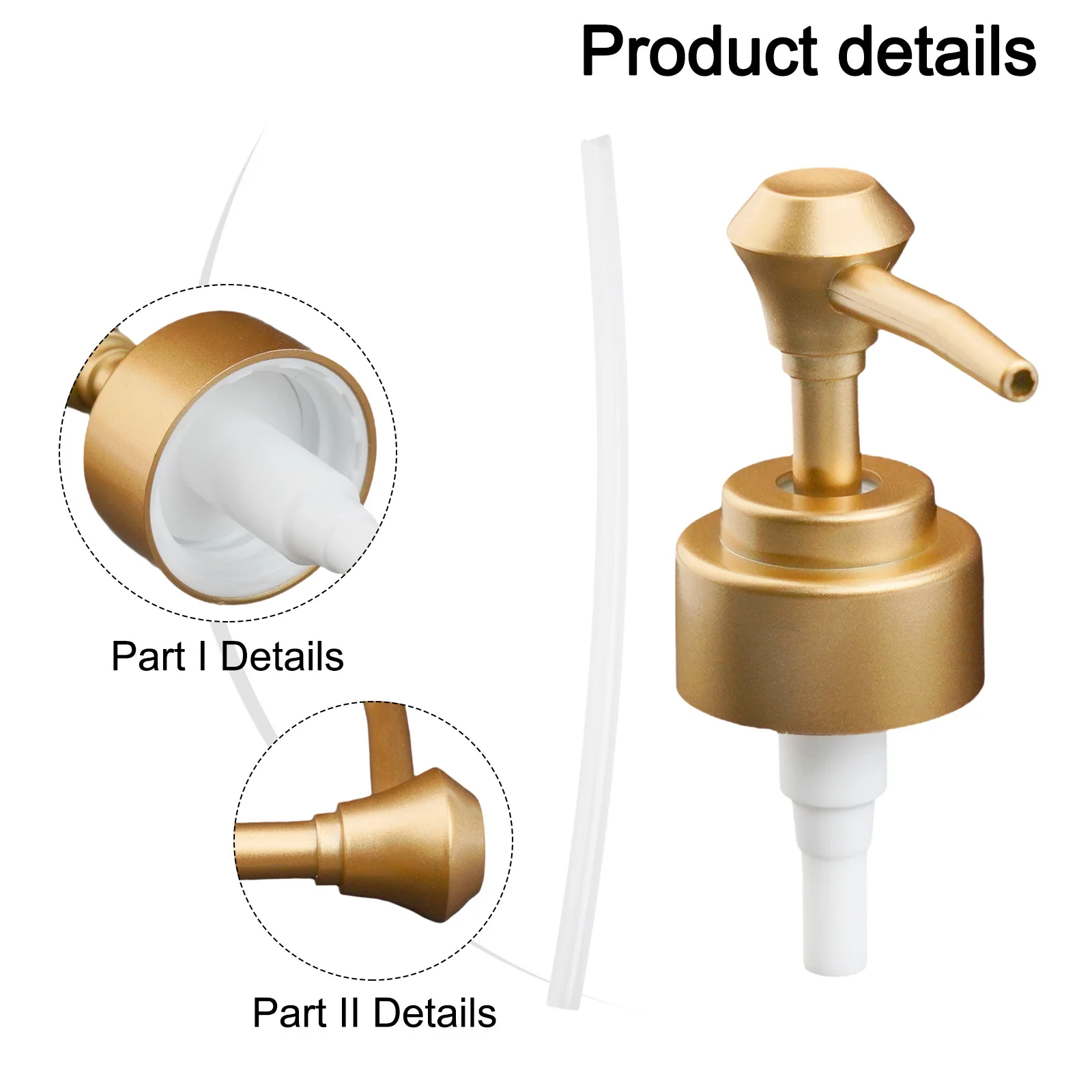 28-ниточный насос головка насоса для лосьона герметичная конструкция душа не