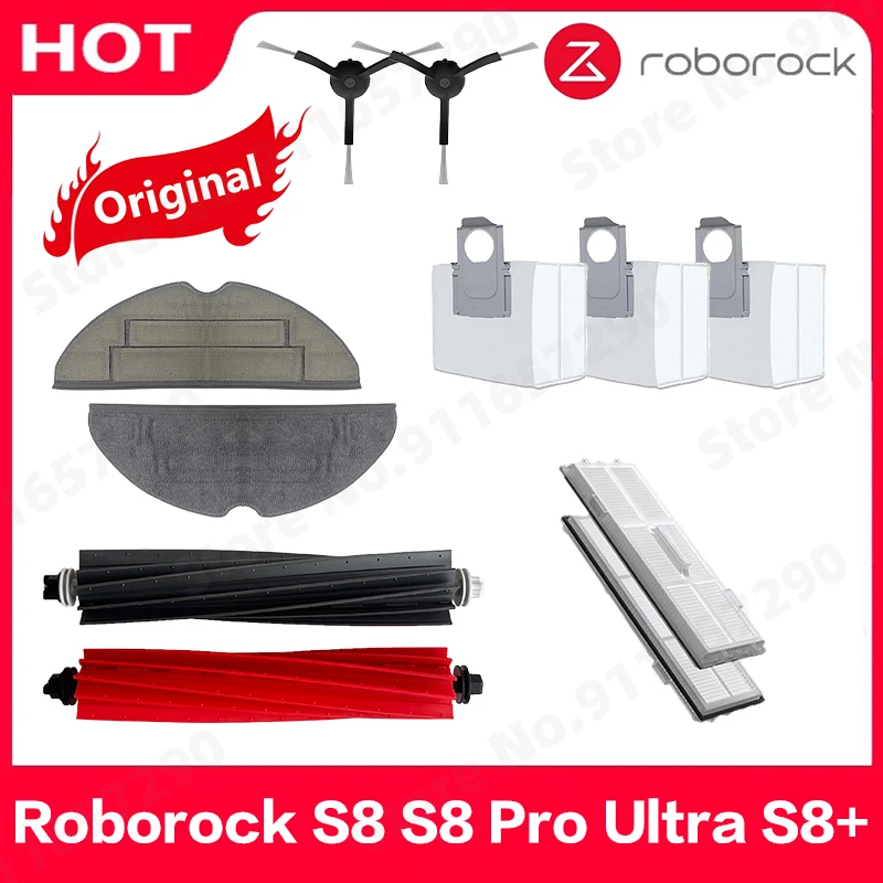 Запасные части для пылесоса Roborock S8 Pro Ultra S8+