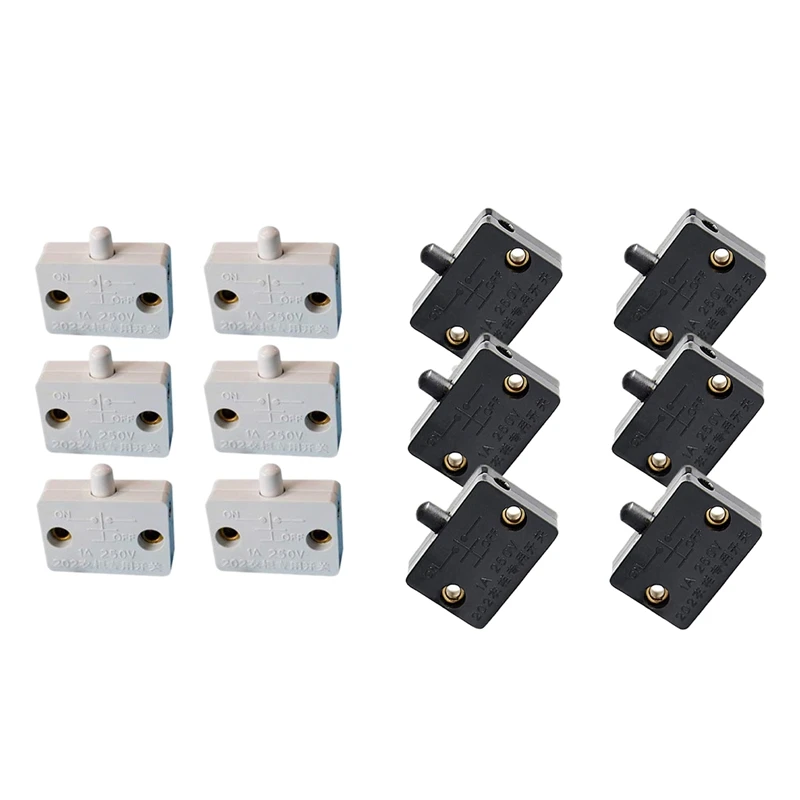 

6Pcs Door Led Switch For Closet Light,Normally Closed Cabinet Electrical Lamp Switches,For Closet Pantry Cabinet