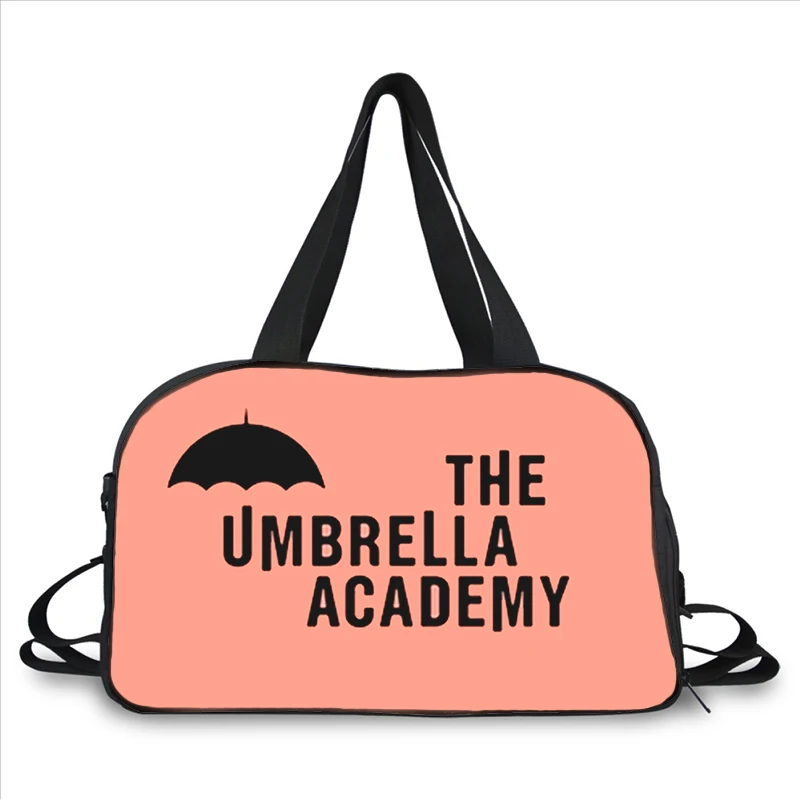 The Umbrella Academy 3D printing fashion trend portable large capacity multi function messenger bag travel bag