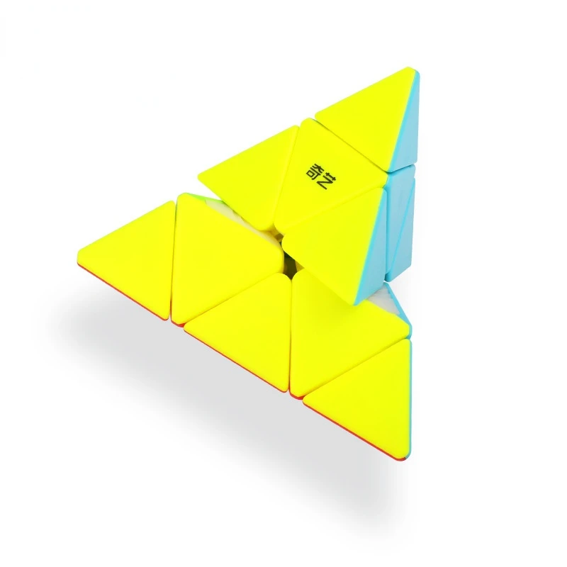 

Pyramid Magic Cube 3x3 Cubo Magico WCA Competition Learning Educational 3x3x3 Pyramid Puzzle Cube For Children