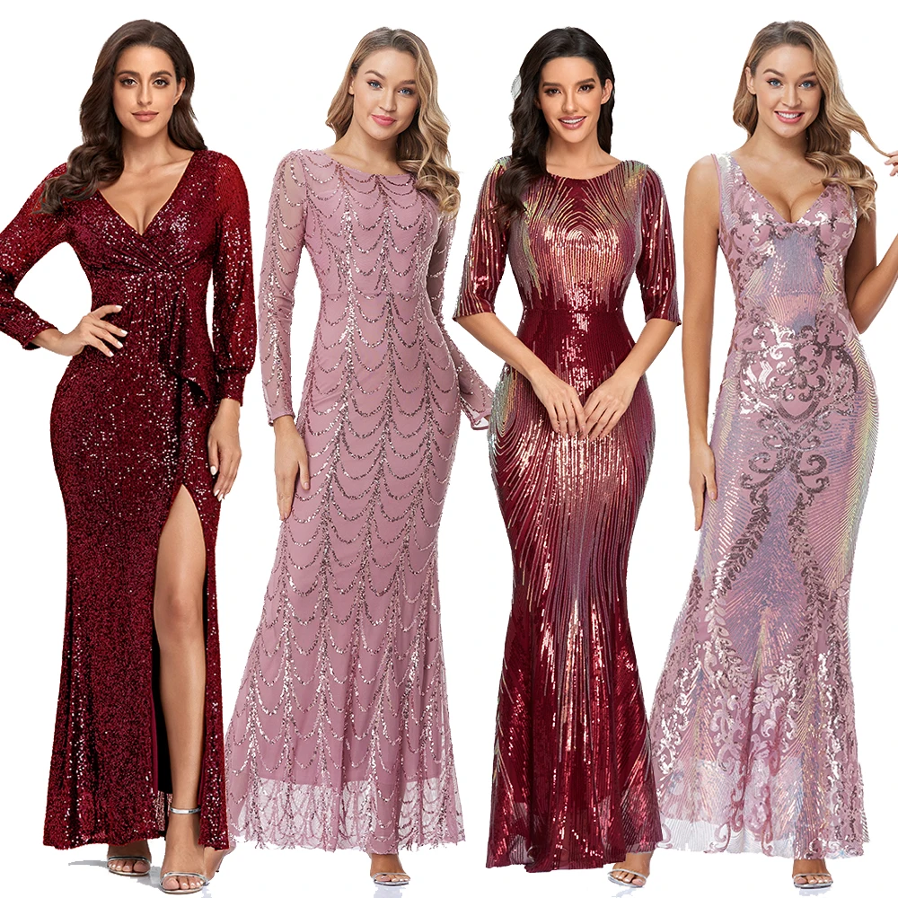 Распродажа бренда распродажа Лучшая цена платья вечернее платье женское длинное