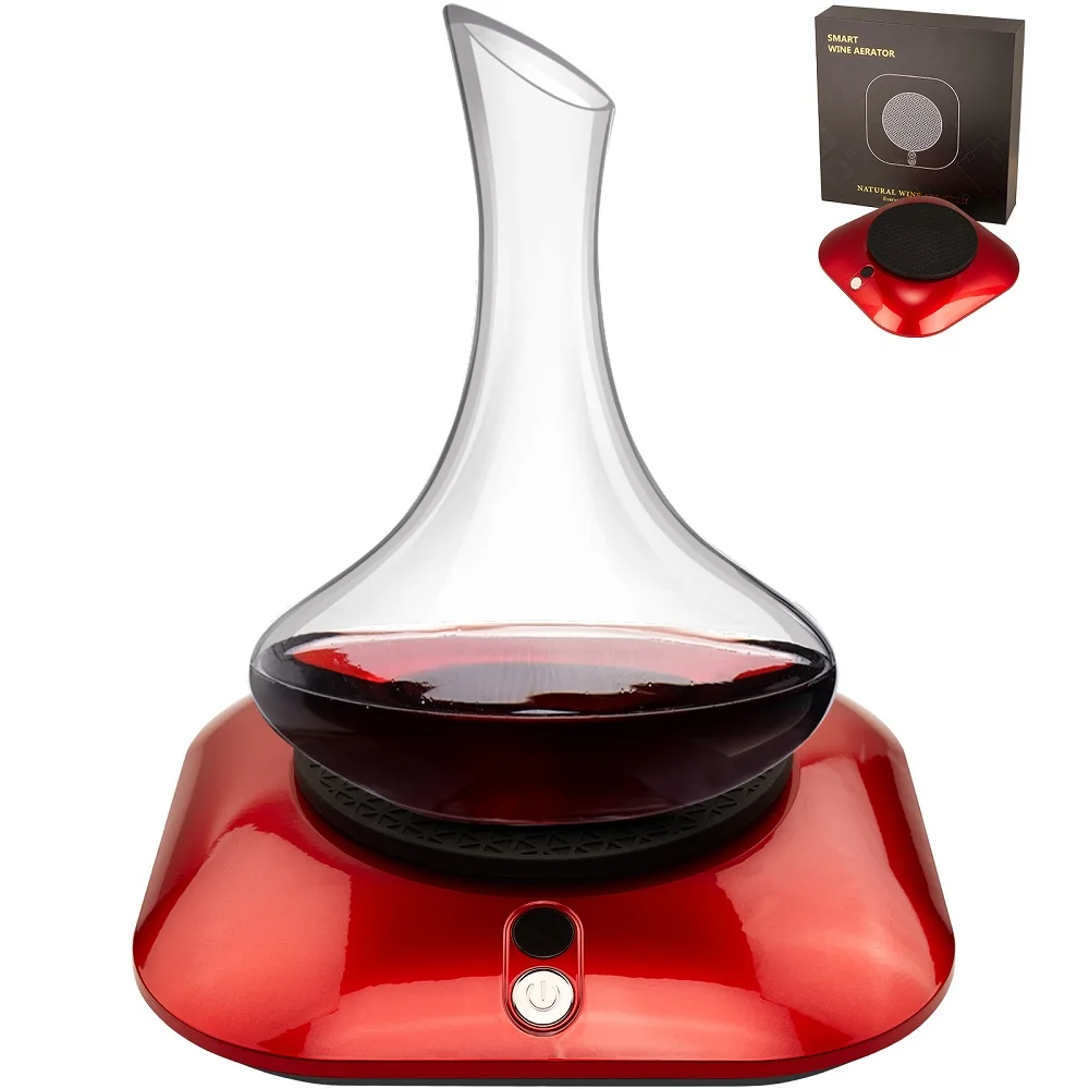 

Rechargeable Electric Wine Aerator Electric decanter Intelligent wine decanter with LED light