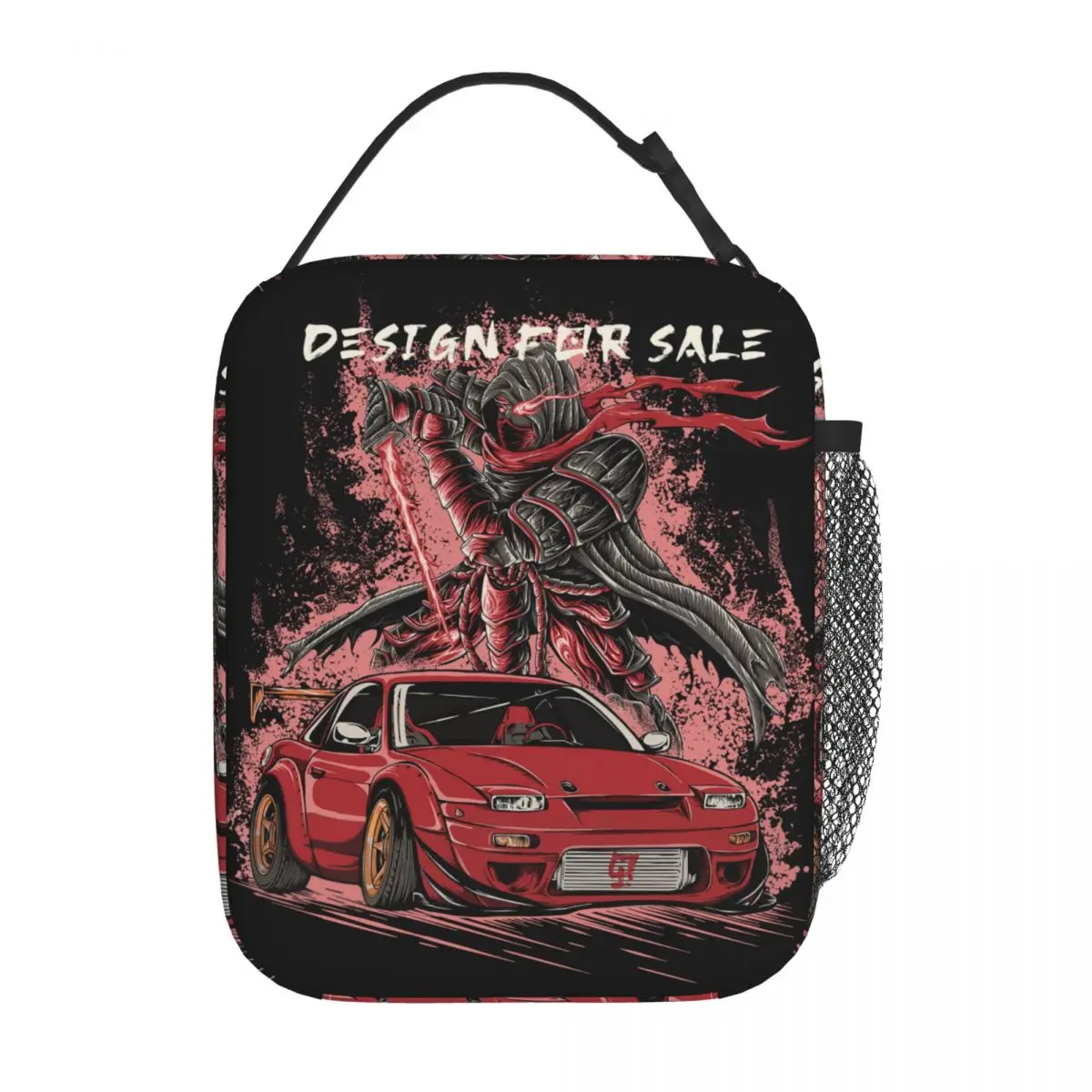 

Изолированный Ланч-бокс JDM Car 240SX Super Assassin Merch 240 SX, спортивный автомобиль, Ланч-бокс, многофункциональный термоохладитель, бенто-бокс