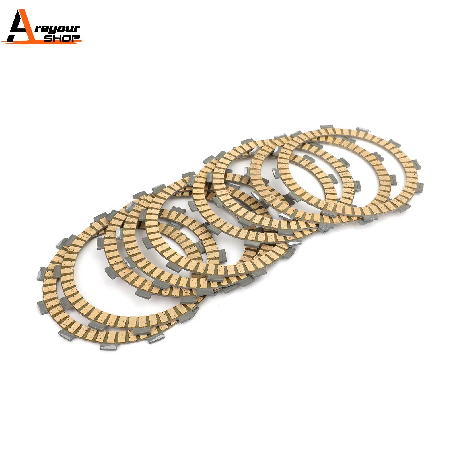 Комплект фрикционных дисков сцепления для Yamaha WR450F YZ450F YZF R1 MT09 XSR900 FJ09 3XK-16321-00 5VY-16321-00