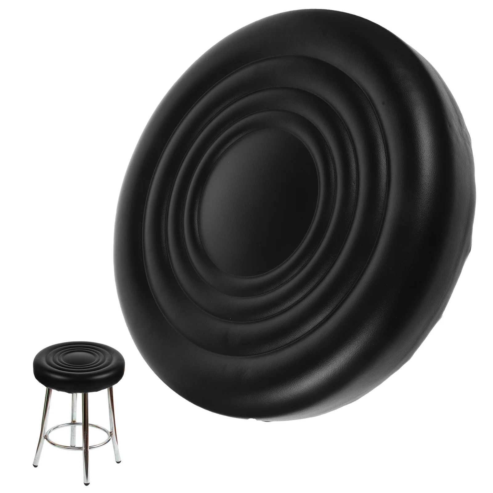 

Round Stool Noodles Chair Supply Seating Part For Home Seats Pu Canteen Replacement Bar Circle