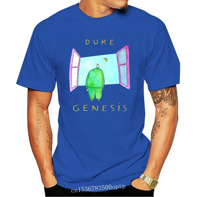 

Tee One1Side Genesis Band DukeS Album Rock Band Logo MenS T-Shirt