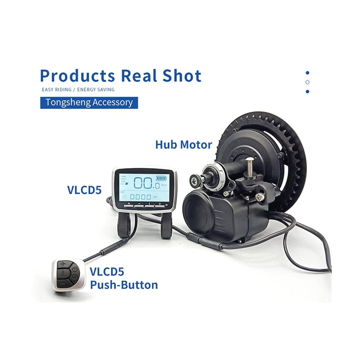 Электрический велосипед TSDZ2 TSDZ2B VLCD5 ЖК 6-контактный дисплей для среднего привода