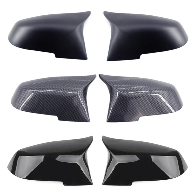 

2x Car Wing Rearview Mirror Cover Cap Housing for F30 F35 51167292745 F19A
