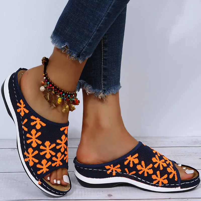 

Women Sandals Shoes Fashion Party Shoes Woman Beach Sandals For Women Slip On Women Shoe Slipper Footwear Female Zapatillas Muje