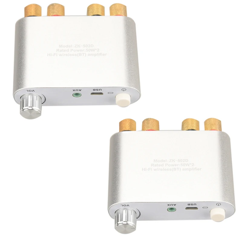 

Плата цифрового усилителя мощности Bluetooth 5,0 AUX USB TPA3116, стерео аудио AMP модуль для динамика