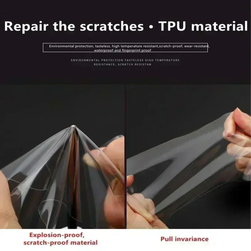 4 шт. пленка для передних фар автомобиля ведущего идеального L9 прозрачная из ТПУ