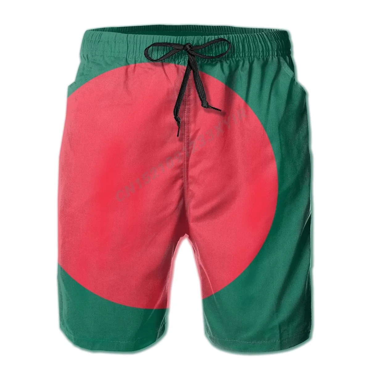 

Men's Bangladesh Flag Beach Pants Shorts Surfing M-2XL Polyester Swimwear Running
