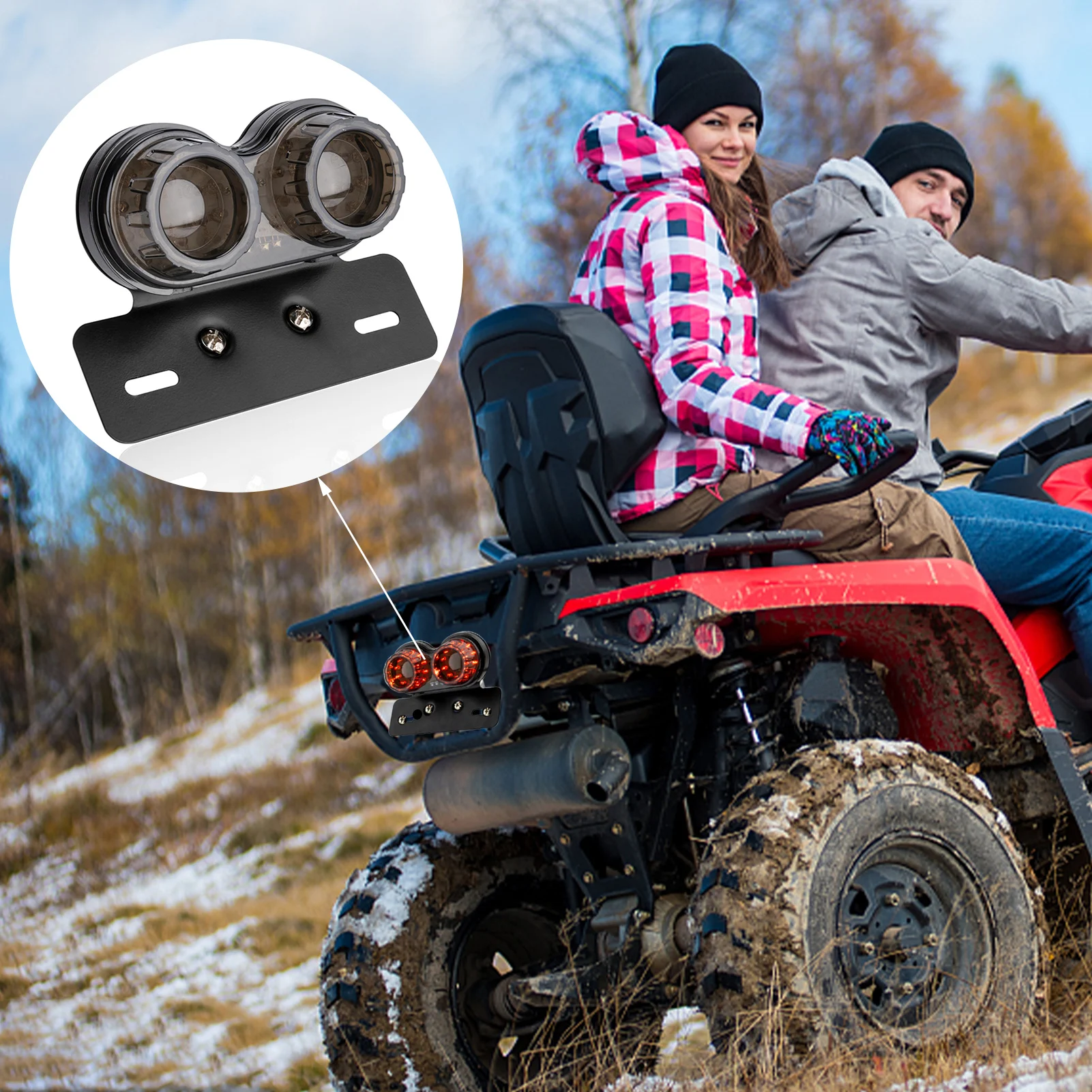 Универсальный стоп-сигнал для мотоцикла 12 В |