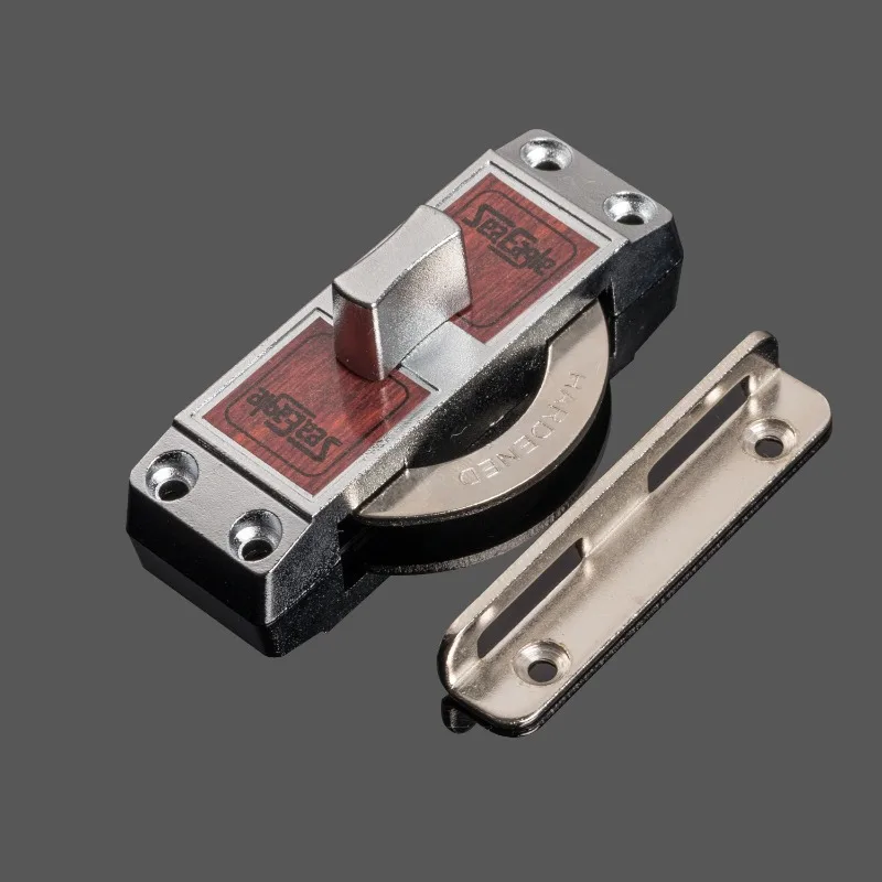 

Замок для раздвижной двери, замок из цинкового сплава, двухтактные замки, односторонний крючок для раздвижной двери, кулачковая защелка, предохранительный замок, инструмент для домашней фурнитуры