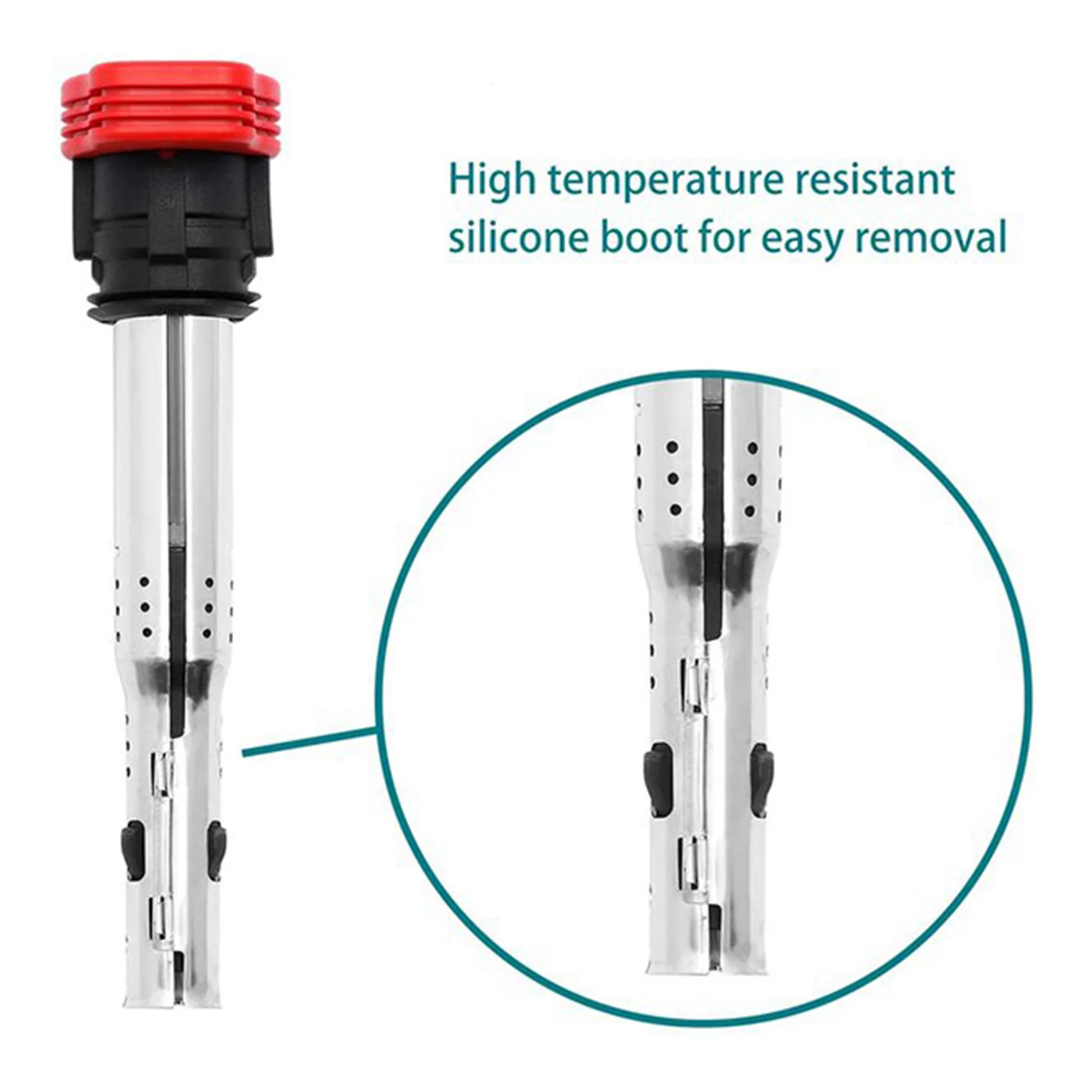 Зажигание 4 шт. Комплект спиралей для Audi A4 A5 R8 и VW-Golf GTI. 2 0 T FSI 06E905115E 06E905115A