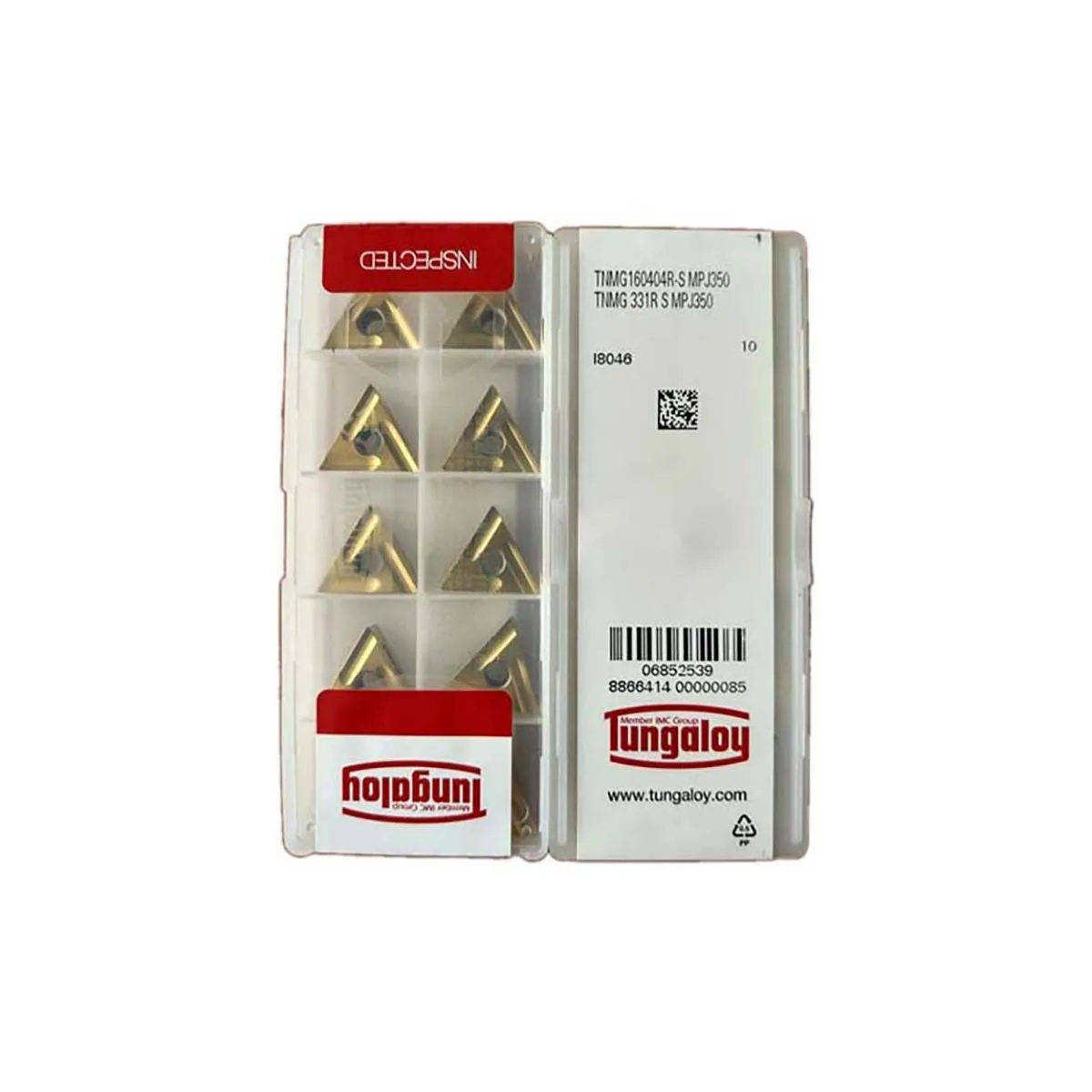 

Tungaloy 100% Original TNMG TNMG16 TNMG160408 TNMG160404 TNMG160404R-S SS MPJ350 Medium-Roughing Carbide Turning Inserts