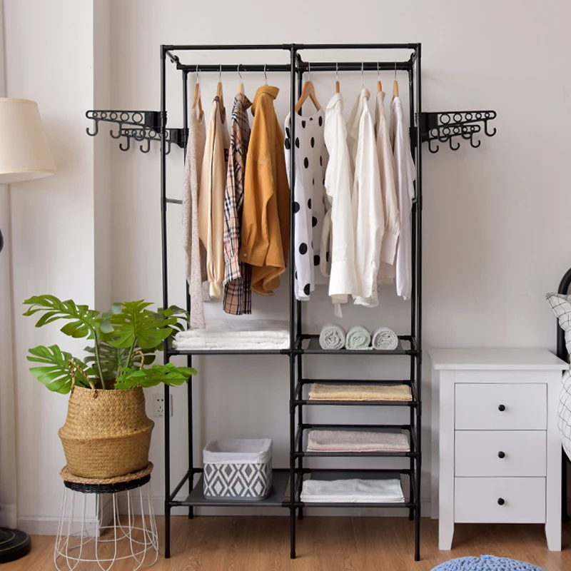 

Standing Clothes Hanger Coat Rack Library Outdoor Wardrobe Clothing Racks Hat Manteau Kledingrek Perchero De Pie LQQ200YH
