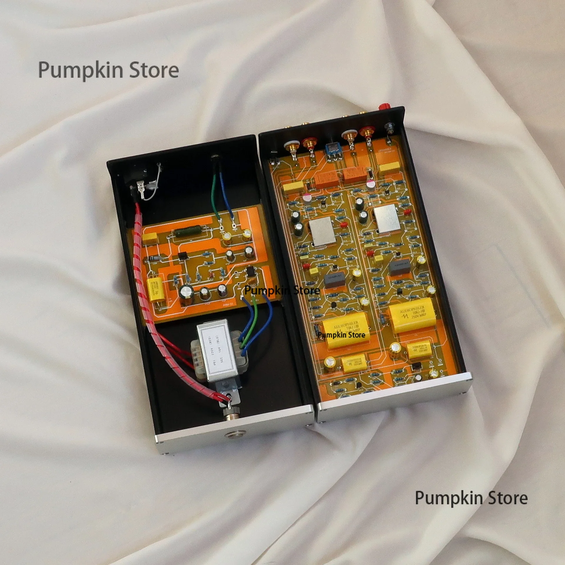 Разделенный MM/MC подвижный магнитный фонокорректор с подвижной катушкой