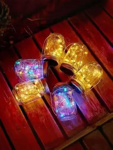 Солнечный уличный светильник LED 3 шт