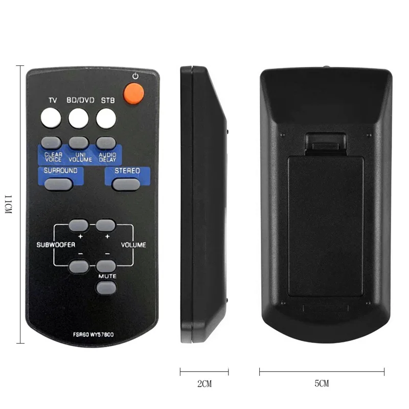 Пульт дистанционного управления FSR60 WY57800 для усилителя Yamaha YAS101 YAS101BL