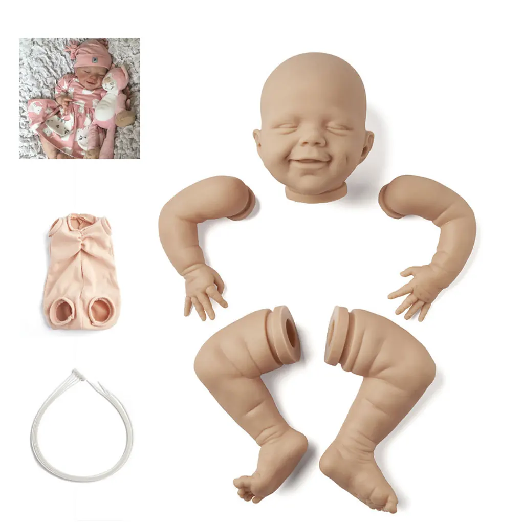 

Artificial Simulation Children Joint Moveable Dolls Cute Toy DIY Craft Unpainted Unfinished Toys Dressing Gaming Supply
