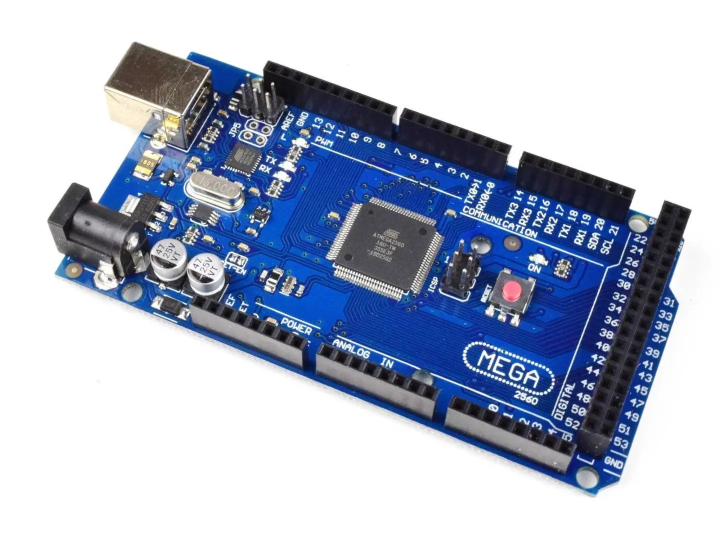 

Плата MEGA R3 ATmega 2560 R3 + USB-кабель, совместимый с Arduino