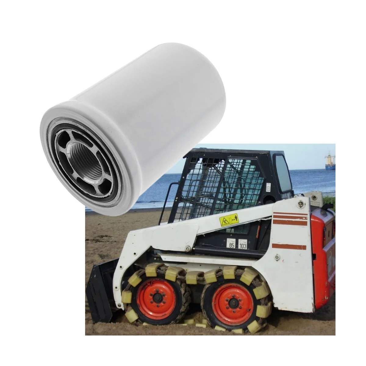 6661248 Гидравлический масляный фильтр для Bobcat 553 653 763 773 853 864