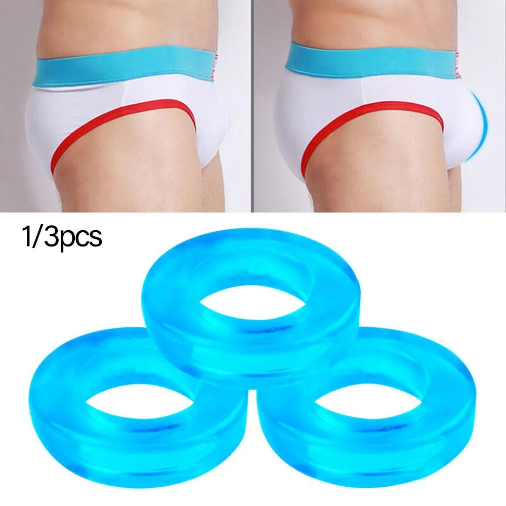 

2.5/4.5cm Men's Lifting Transparent High Elastic Soft Thong C-strap Ring Circle Underwear Men's Sexy Underwear Accessories