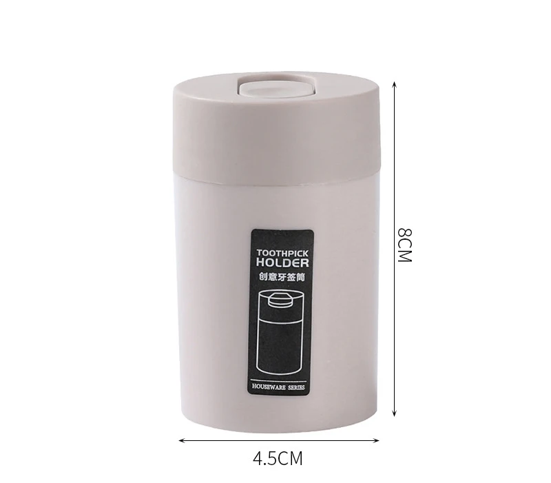 

Портативная пластиковая коробка для зубочисток