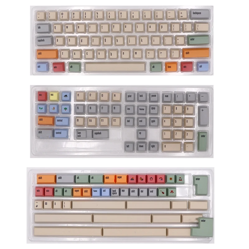 

Canvas XDAS Profile 153 Keycap Dye Sublimated Font For Wired USB Mechanical Keyboard MX Switch Keycap