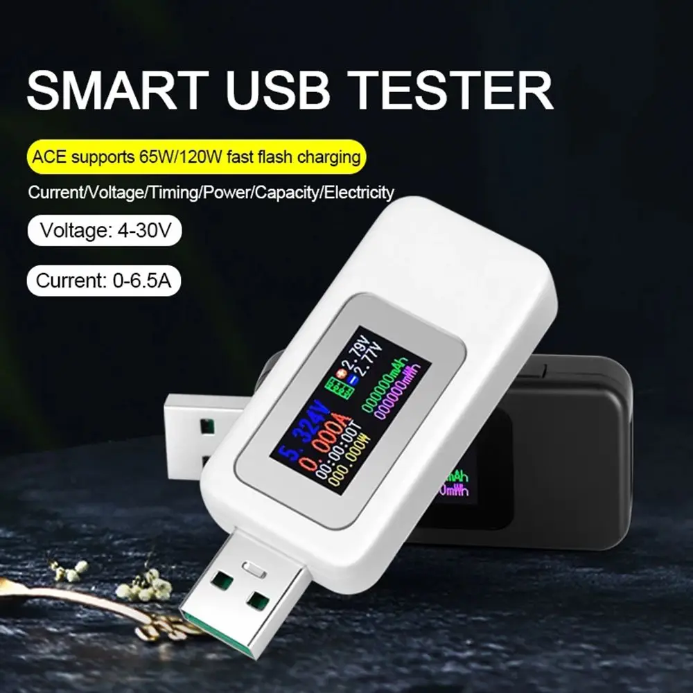 

USB-тестер 10 в 1, цифровой вольтметр постоянного тока, амперметр, измеритель напряжения, амперметр, детектор, индикатор заряда внешнего аккуму...