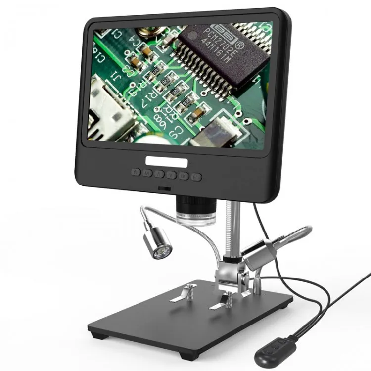 

Andonstar AD208 2MP 5X-260X USB Digital Microscope With 8.5" LCD 1080P For Repair PCB Soldering SMD