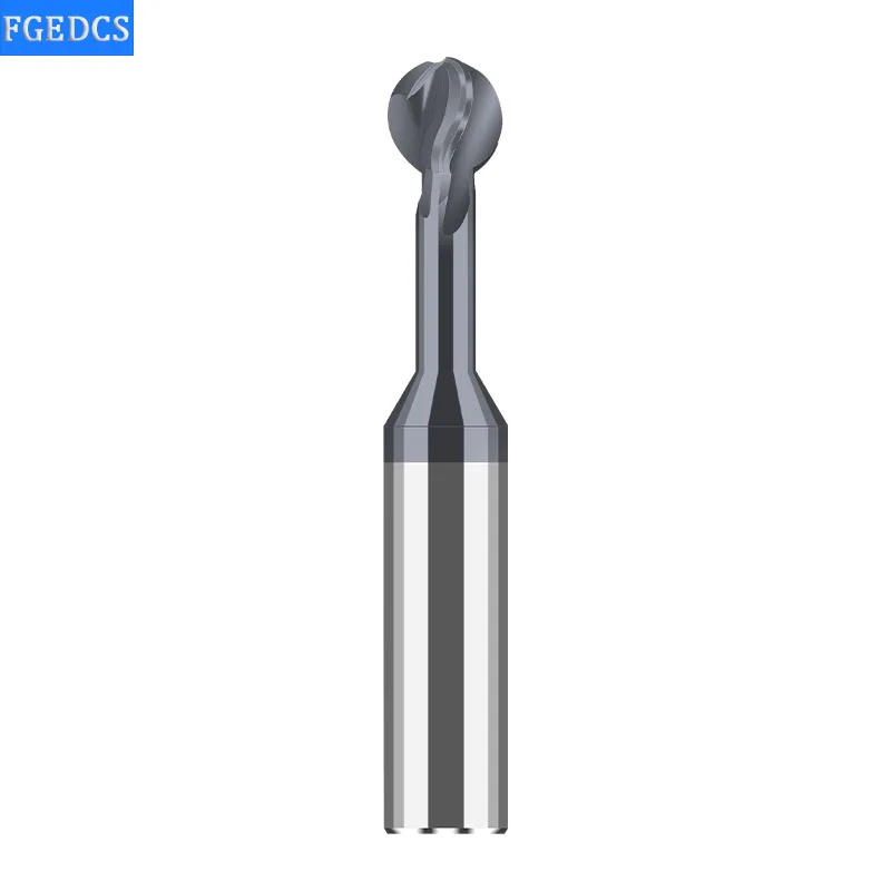 Ball T-shaped Arch Milling Cutter Lollipop End Mill ball t slot endmill Solid Carbide Cnc Cutter R0.75-R6 For Steel Aluminum 3D