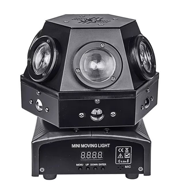 

2022 new Voice-activated rotating laser light beam nightclub disco light ktv dance hall rock bar stage light