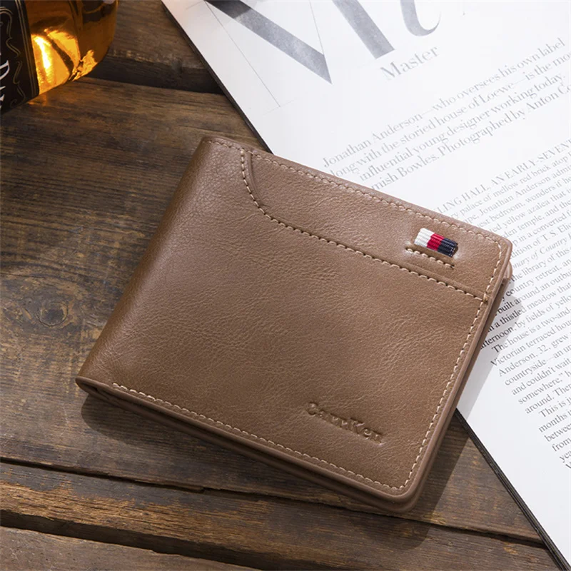 Cartera Hombre Purse For Men Wallet Luxe Homme Tarjetero Billetero Portfele Carteira Masculina Slim Card Holder Short Designer