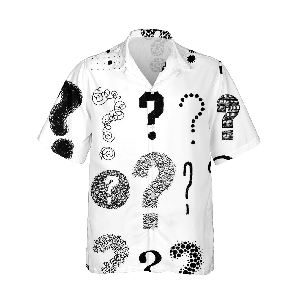 Jumeast 3D Men's Hawaiian Cloud Shirt With Graphic Print Summer Short Sleeve Casual Shirts For Men Clothing Streetwear Blouses