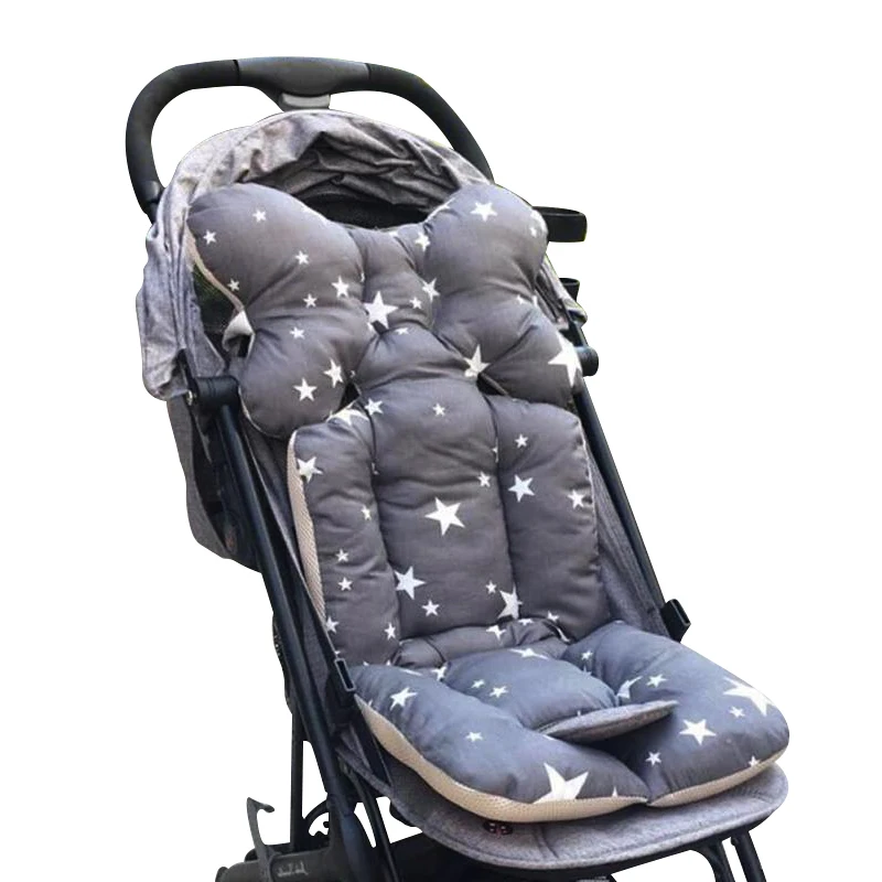 

Baby Printed Stroller Pad Seat Warm Cushion Pad Mattresses Pillow Cover Child Carriage Cart Thicken Pad Trolley Chair Cushion A5