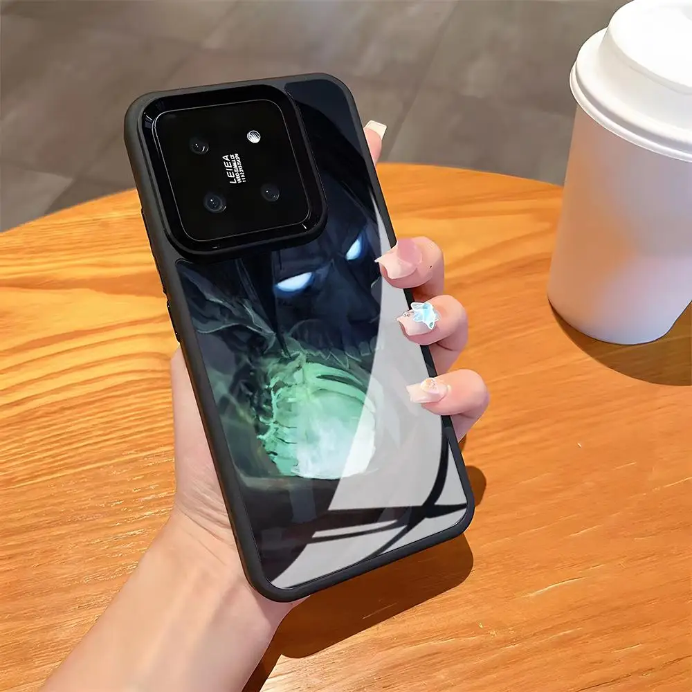 Фото Чехол для телефона Soul Reaver R-Raziel Game для Xiaomi 17 15 14 13 12 Mi 11 X T Ultra Pro Lite 5G, черный, стеклянный №5