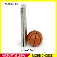 100200500100020005000pcs 3x2 minor disc search magnet small round magnets 3x2mm neodymium permanent magnets strong 32 mm