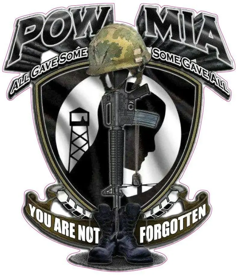 

POW MIA, незабываемые наклейки, подходящие для внедорожников, домов на колесах, 4x4, мотоциклов и окон